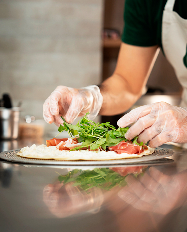 Nos piadines maison